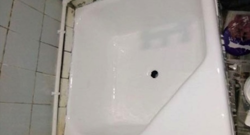 Обновление душевого поддона акрилом | Бунинская аллея